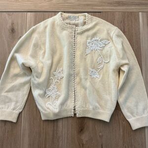 Vintage Ron Richard LambsWool Cardigan S